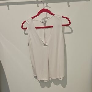 Elegant Cream Sleeveless Top